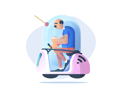 Bad Day. character gameart icon illustration ui vector web