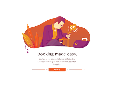 Orange day. art design icon illustration ui web website