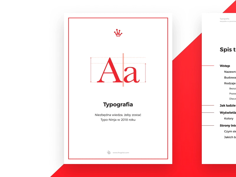 Ebook: Typography Trends in 2018 check it out design ebook frogriot knowledge ninja share typography
