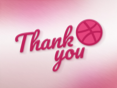 Thank you Dribbble dribbble game illustration invitation