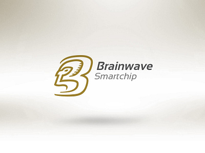 Brainwave Logo branding identity illustration logo mobile chip security waves