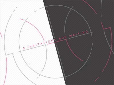 2 Dribbble Invitations available