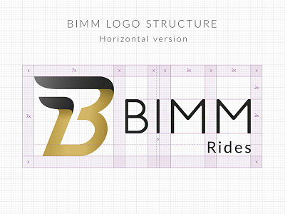 Bimm Logo Structure 1 art bimm branding identity illustration logo marketing rides