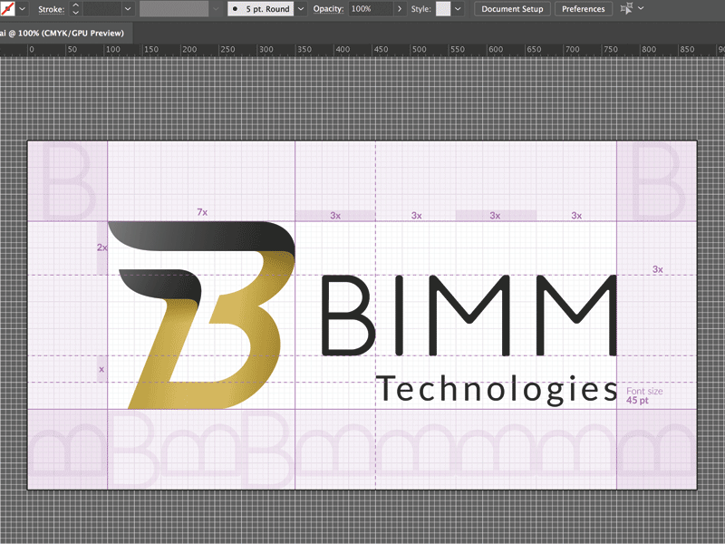 Bimm Logo Structure tips and guide art bimm design identity logo rules spaces structure tips
