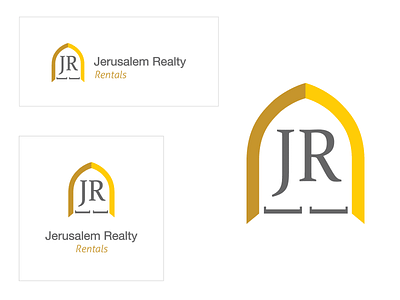 JR Rentals Logo branding design illustration jerusalem jr logo rental