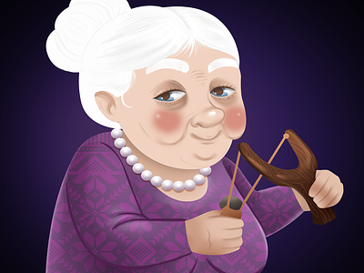 Granny #30 design illustration nft