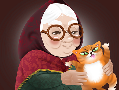 Granny #4 design graphic design illustration nft