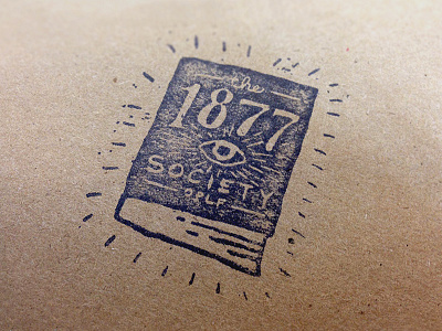 1877 Society logo book eye library logo omaha public