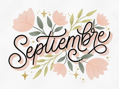 Lettering Calendar calligraphy design digitalillustration digitallettering illustration lettering typography