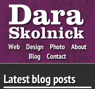My website - mobile mobile responsive web design web design