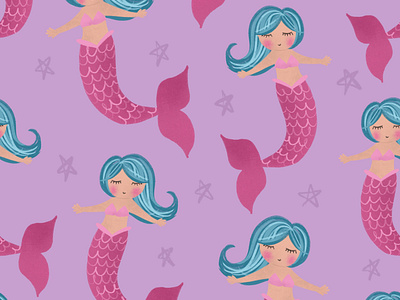 Cute Mermaid Pattern