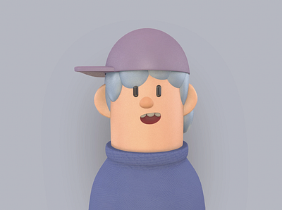 3D Modeling 3d c4d cartoon character design