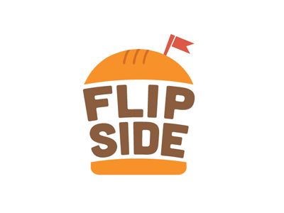 Flipside (First iteration) burger flag flip hamburger sandwich side