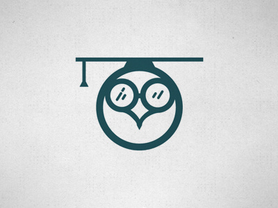 Owl Icon - WIP education icon logo owl scholarship