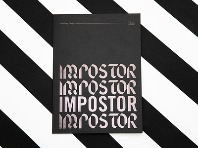 Impostor Syndrome Book Collaboration book collaboration design illustration impostor impostor syndrome mailchimp print texture