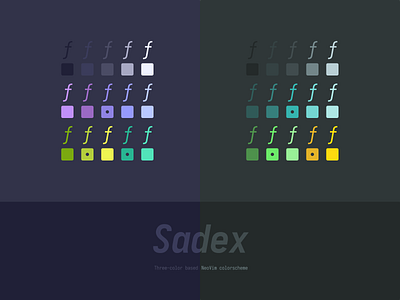 Sadex Color Scheme for NeoVim colorscheme palette vim