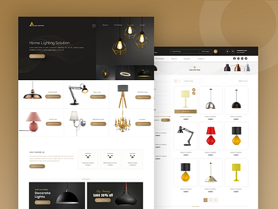 Lighting eCommerce Website for Aslam Lighting