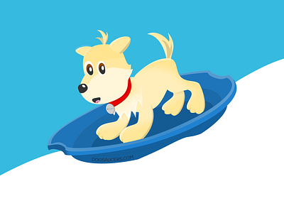 Dog Saucers design dog firefox illustration logo mozilla sticker