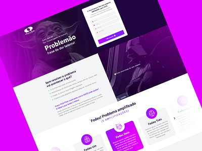 Landing Page Template homepage landing page lp site ui uidesign ux uxdesign