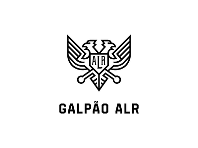 Galpão ALR Logo brand brand design brand identity branding design logo