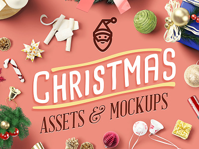 Christmas Assets & Mock Ups 2015 2015 christmas bell christmas gift globe greeting card hero image noel ornament wreath xmas