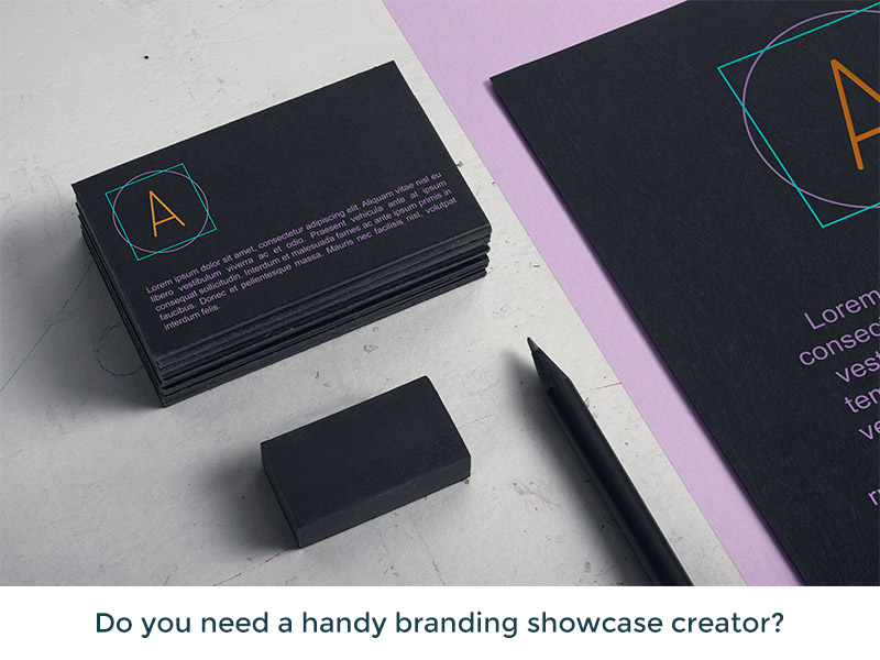 Download Branding Showcase Generator by Mockup Zone on Dribbble