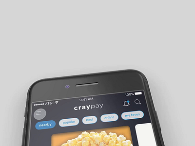 CrayPay iOS App - Rewards flinto instant savings interaction design ios mobile mobile app mobile design native app rewards sketch ui ux
