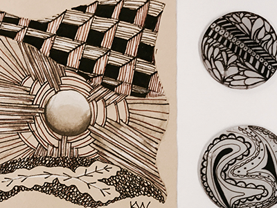 Zentangle designs, themes, templates and downloadable graphic elements on  Dribbble
