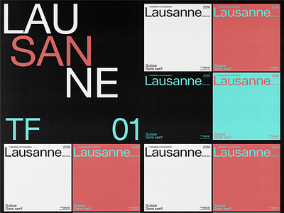 Type_Discovery_01 branding colours illustration lausanne lettering sansserif typeface typography