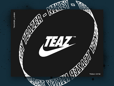 Teaser_Logo blaze graffiti lettering logo logotype nike parody spray tag teaser teazer
