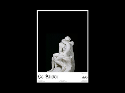 Yf poster Serie 3 - Le Baiser