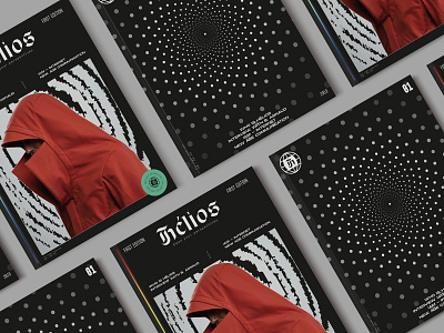 Helios Magazines branding edition grids layout logo logotype teaser typography