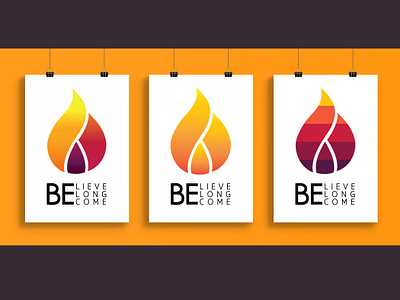 B3 Logo and Color Study branding church color study graphic design identity san serif warm colors