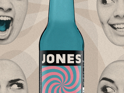 Jones Soda iAd Loading Screen blue design escape eyes iad jones ordinary pattern pink quirky soda texture the