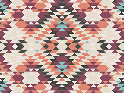 Navajo experiment illustration navajo pattern tessellations triangles