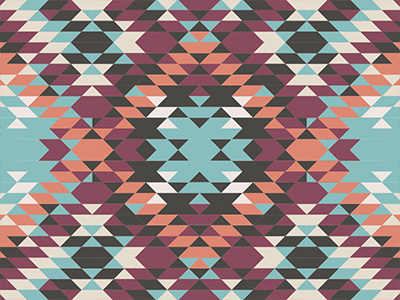 Navajo #2 experiment illustration navajo pattern tessellations triangles