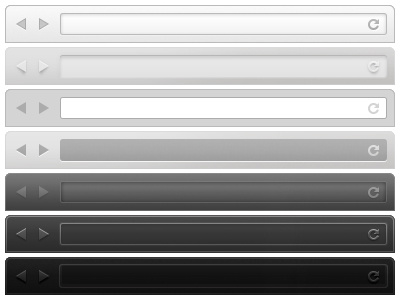 Browser UI Kit (PSD) bar resource interface freebie ux gui os ui psd photoshop comp tweak web client presentation design browser head uikit kit free download vector