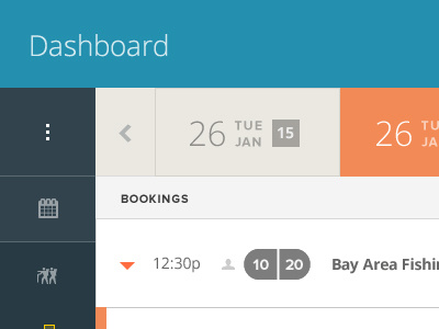 #3 app calendar dashboard day icons ui ux web