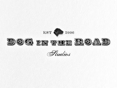 Dog in the Road Logo