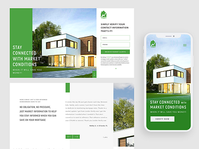 Real Estate Landing dailyui home page landing landing page ui uidesign user inteface web web design