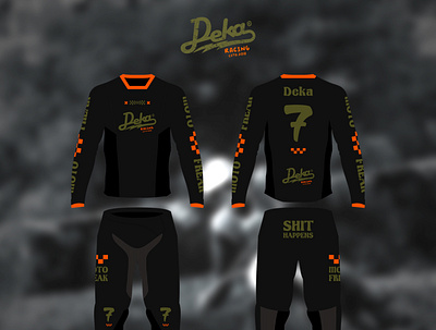 DeKa Racing7 apparel design design sale illustration jersey motocross mxgear sale tshirt supercross