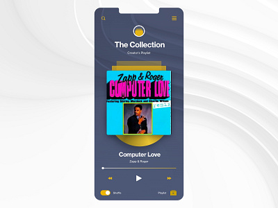 Music Player #DailyUI 009