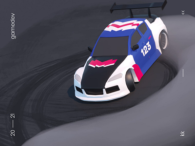 🏎️ Drift 3d animation c4d car drift game gamedev motion race