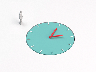 Clocks 3d 3dillustration c4d