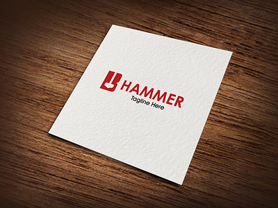 B Hammer - B letter Logo