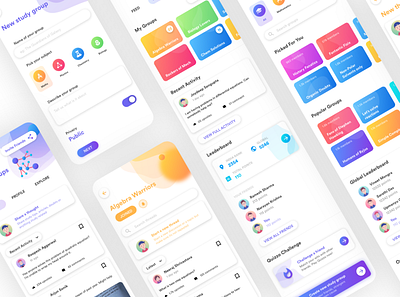 Mobile App UI - Byju's Study Forum Feature byjus education app education ui education ux ios design mobile app mobile app design mobile design mobile ui mobile uiux mobile ux ui online forum student app student network study forum study groups