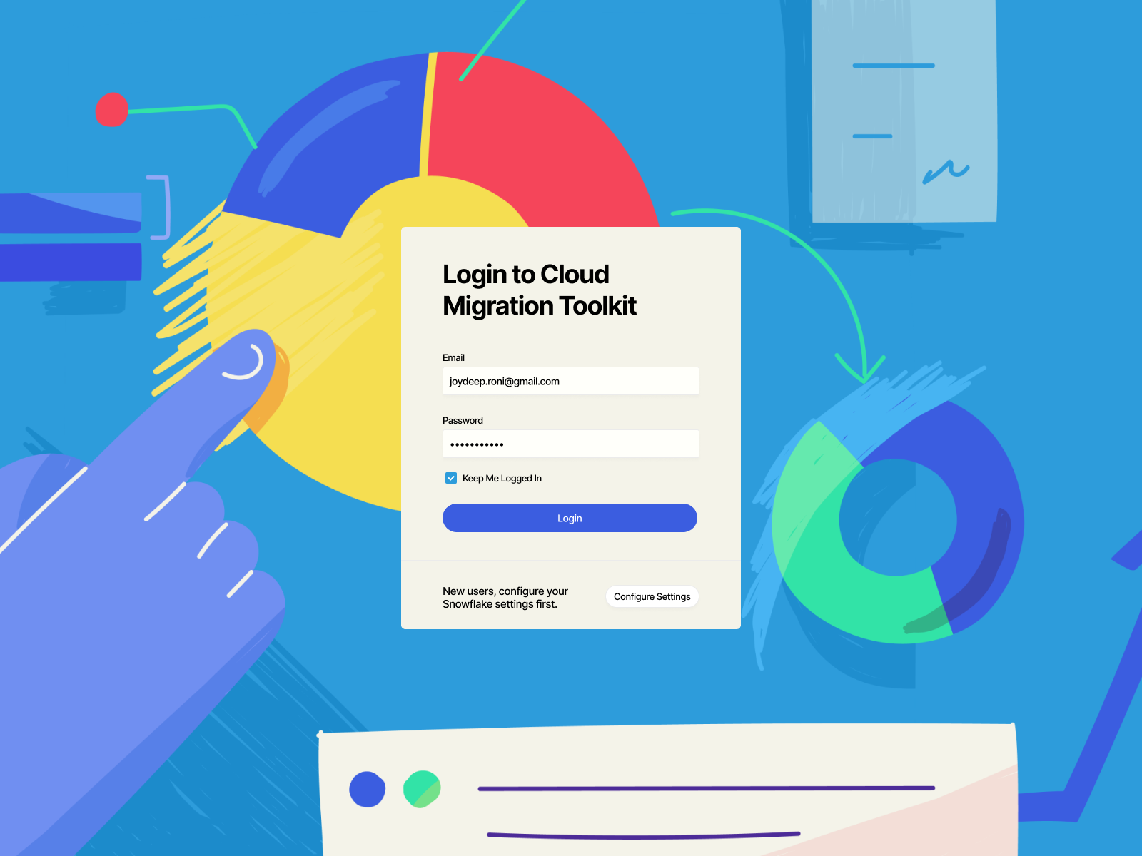 Enterprise Web App - Login Screen by Joy S on Dribbble