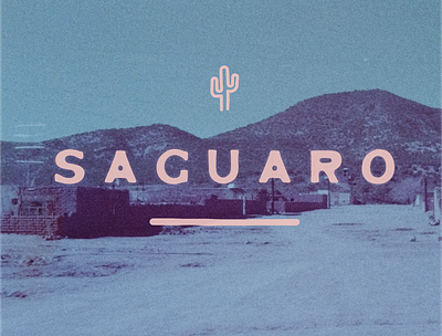Saguaro Podcast Cover Art branding cactus cover art design mexico podcast podcast logo saguaro