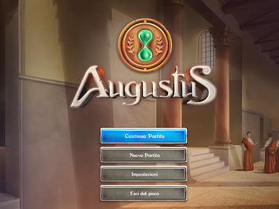 Augustus Game Logo and UI