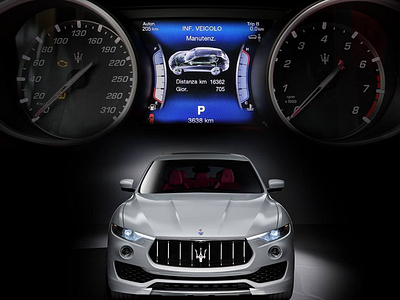 Maserati Levante Instrument cluster